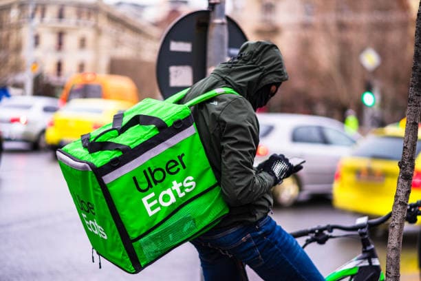 UberEats delivery driver